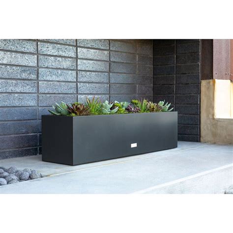 Metallic Series Handmade Metal Planter Box & Reviews 